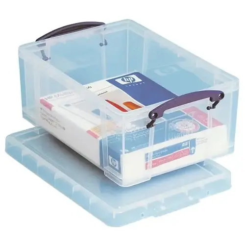 9 Liter Clear Plastic Storage Box 9 Liter Clear Plastic Storage Box