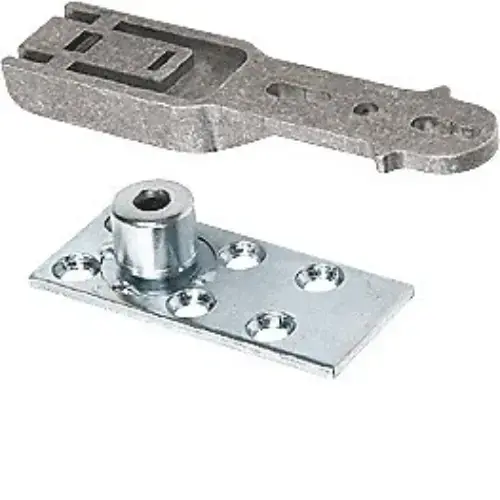 Complete Bottom Pivot with Plate for CRL Door Rail System