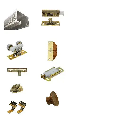 48" Bi-Fold Hardware 4 Door Set