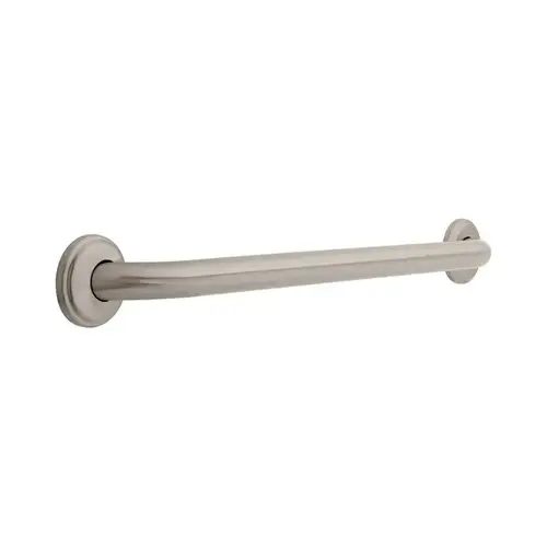 Centurion 18" x 1-1/4" Concealed Mount Grab Bar with Decorative Flange, Satin Nickel Centurion 18" x 1-1/4" Concealed Mount Grab Bar with Decorative Flange, Satin Nickel