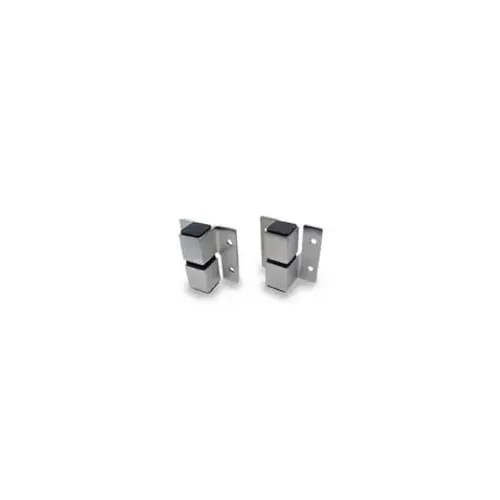 Toilet Door Hardware Components Surface Mounted Hinge Kits, Square LH In-Swing / RH Out-Swing Toilet Door Hardware Components Surface Mounted Hinge Kits, Square LH In-Swing / RH Out-Swing