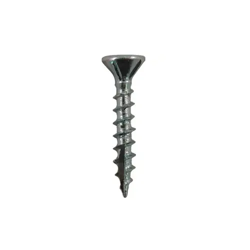 #8 x 1" Flat Head Assembly Screw Square Drive - Type 17 Auger Point Coarse Thread Zinc, - 11000/Box #8 x 1" Flat Head Assembly Screw Square Drive - Type 17 Auger Point Coarse Thread Zinc, - 11000/Box