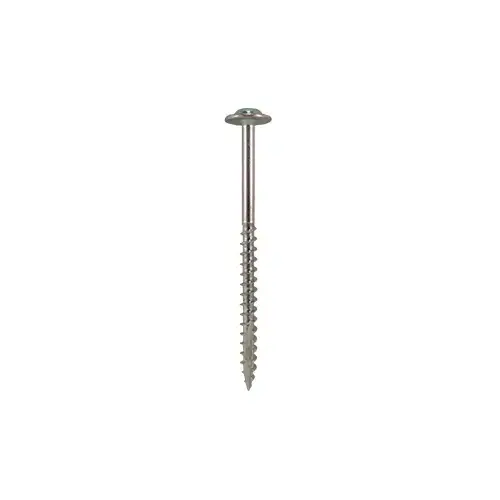 #10 x 2-1/2" Washer Head Installation Screw Phillips/Square Drive - Double Auger Point Coarse Thread Zinc, - 500/Box #10 x 2-1/2" Washer Head Installation Screw Phillips/Square Drive - Double Auger Point Coarse Thread Zinc, - 500/Box