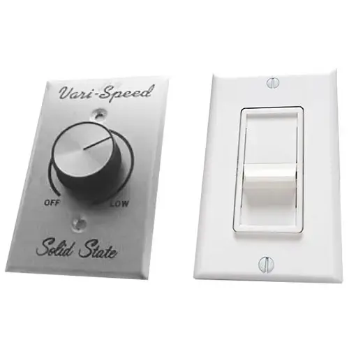 Wall Switches Variable and Slide Switches Wall Switches Variable and Slide Switches