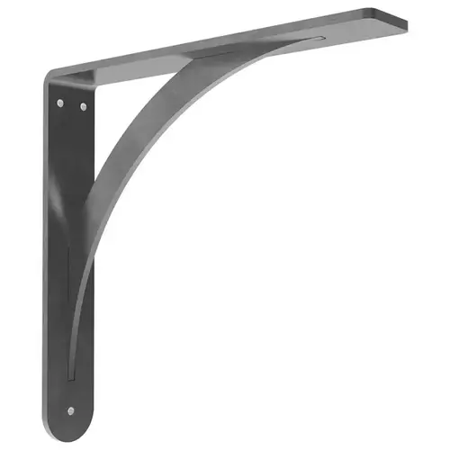2" x 20" Brunswick Countertop Bracket, Steel Finish 2" x 20" Brunswick Countertop Bracket, Steel Finish