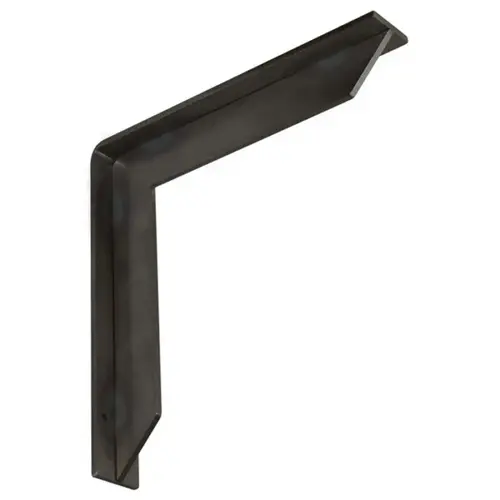 2" x 8" Streamline Countertop Bracket, Steel Finish 2" x 8" Streamline Countertop Bracket, Steel Finish