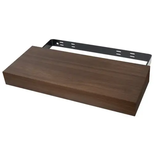 3-1/4" x 10" x 40" Classic Floating Shelf System, Coffee Finish 3-1/4" x 10" x 40" Classic Floating Shelf System, Coffee Finish