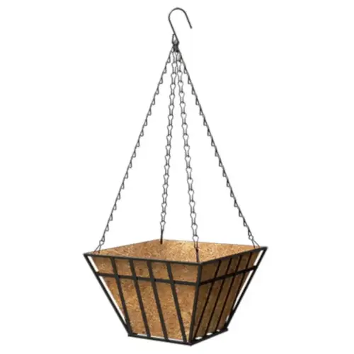 Plant Hanger Black Steel 6.55" H Black Plant Hanger Black Steel 6.55" H Black