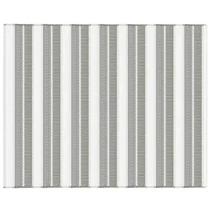 Vivsun Rugs RGS102309 Accent Rug 96" W X 120" L Neutral Stripe Polyester Neutral
