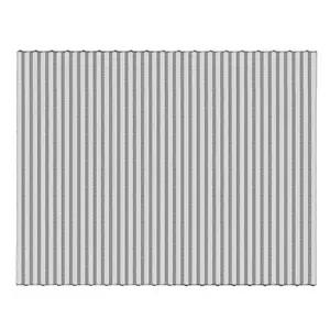 Vivsun Rugs RGS102301 Accent Rug 96" W X 120" L Multi-Color Stripe Polyester Multi-Color