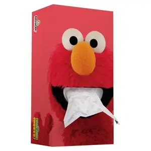 Blowze Tissues 850059578001 Facial Tissue Sesame Street 124 ct Red