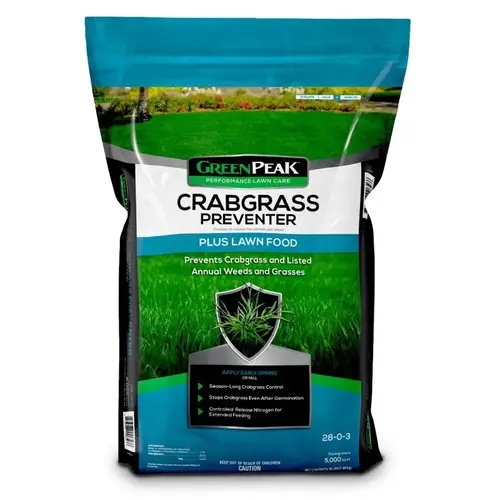 Lawn Food Crabgrass Preventer For All Grasses 5000 sq ft Lawn Food Crabgrass Preventer For All Grasses 5000 sq ft