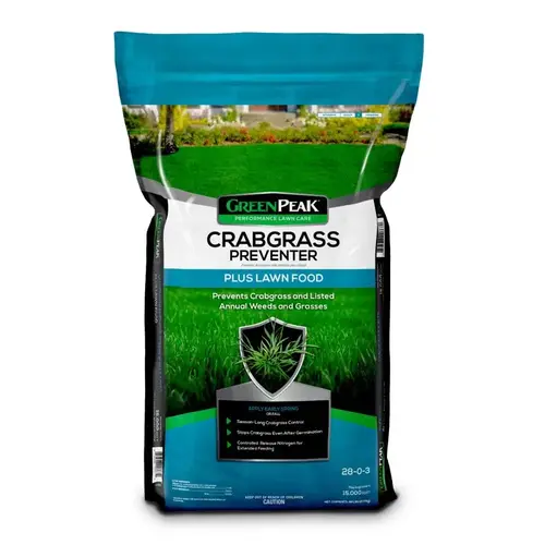 Lawn Food Crabgrass Preventer For All Grasses 15000 sq ft Lawn Food Crabgrass Preventer For All Grasses 15000 sq ft