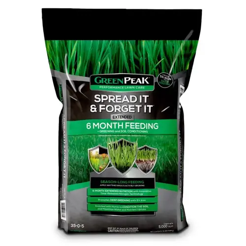 Lawn Fertilizer Spread it & Forget It All-Purpose For All Grasses 5000 sq ft Lawn Fertilizer Spread it & Forget It All-Purpose For All Grasses 5000 sq ft