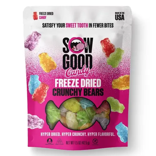 Candy Bites Freeze Dried Crunchy Bears 1.5 oz Candy Bites Freeze Dried Crunchy Bears 1.5 oz