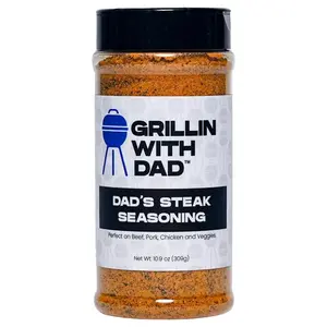 Grillin With Dad GWDSK BBQ Seasoning Dad's Steak 10.9 oz