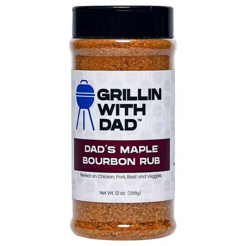 Seasoning Rub Dad's Maple Bourbon 12 oz Seasoning Rub Dad's Maple Bourbon 12 oz