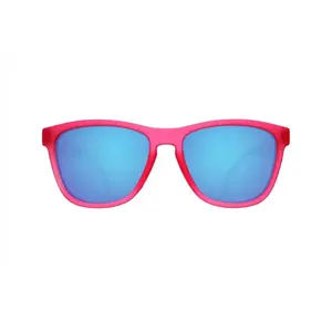 Goody G00611-OG-02 Sunglasses Unisex Pink Frame Blue Lens Polarized