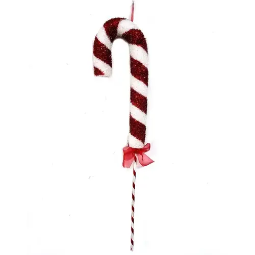 Table Decor Red/White 3D Christmas Candy Cane Stake Red/White Table Decor Red/White 3D Christmas Candy Cane Stake Red/White