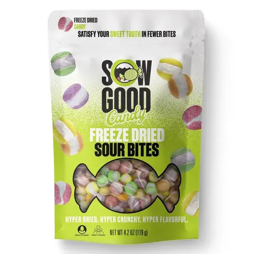 Candy Bites Freeze Dried Sour 4.2 oz Candy Bites Freeze Dried Sour 4.2 oz