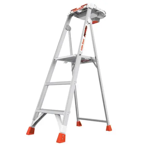 Step Ladder Ladders 5 ft. H Aluminum Type IAA 375 lb. capacity Step Ladder Ladders 5 ft. H Aluminum Type IAA 375 lb. capacity