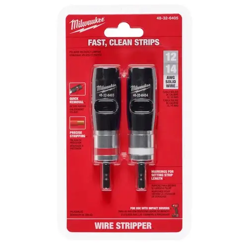 2 Piece Solid Wire Stripper Set 2 Piece Solid Wire Stripper Set