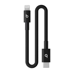Beats MEQM4LL/A Cable Lightning to USB-C 8" Black Black