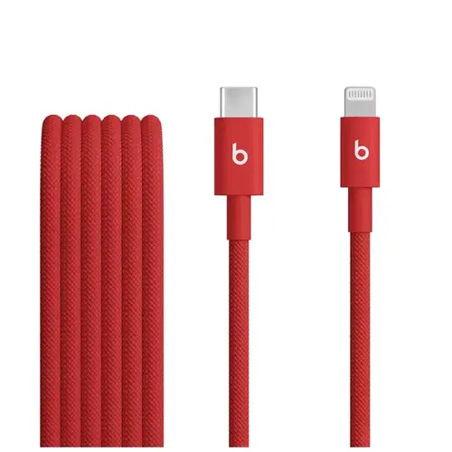 Cable Lightning to USB-C 5 ft. Red Red Cable Lightning to USB-C 5 ft. Red Red