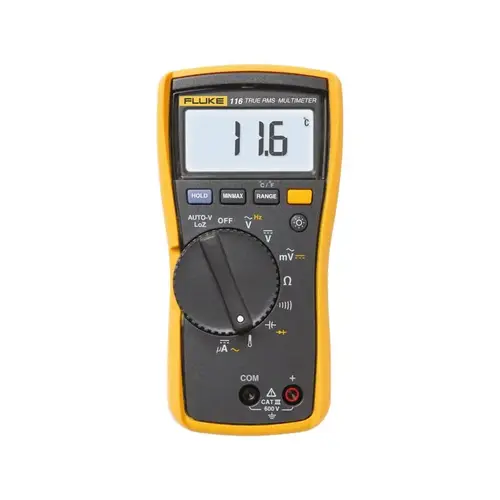 Multimeter 116 HVAC Digital Yellow Multimeter 116 HVAC Digital Yellow
