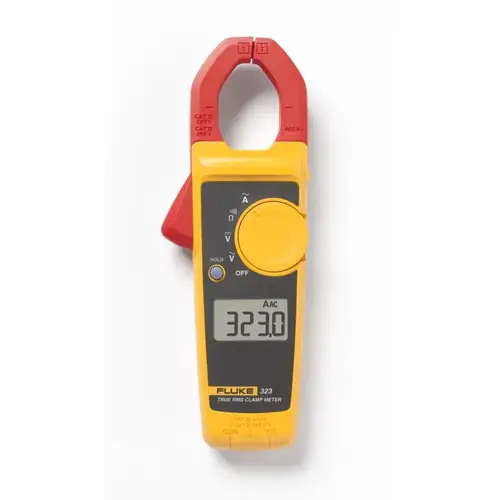 AC Clamp Meter 323 400 amps Yellow AC Clamp Meter 323 400 amps Yellow