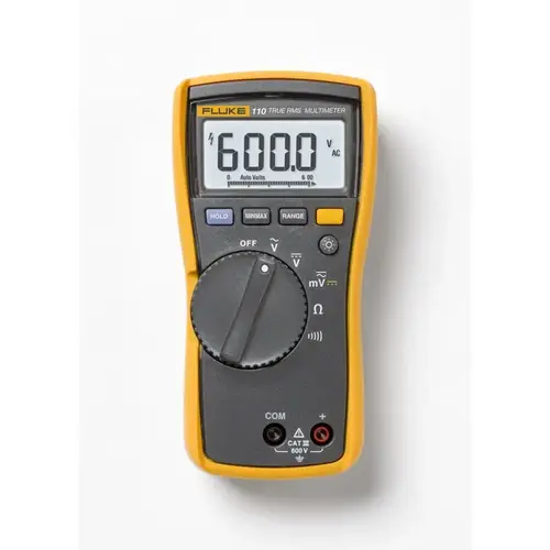 Multimeter 110 600 V LED Yellow Multimeter 110 600 V LED Yellow