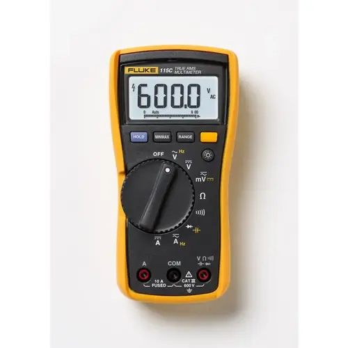 Multimeter 115 600 V Digital Yellow Multimeter 115 600 V Digital Yellow