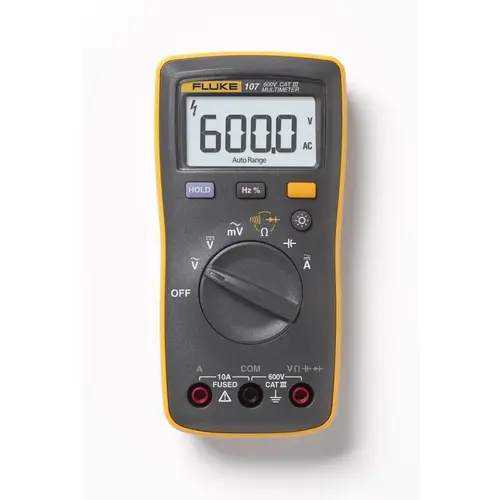 Multimeter 107 600 V LCD Yellow Multimeter 107 600 V LCD Yellow