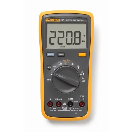 Multimeter 15B+ 1000 V LCD Yellow Multimeter 15B+ 1000 V LCD Yellow