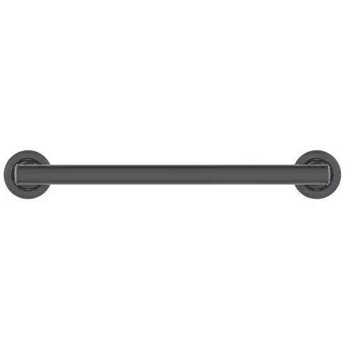 Grab Bar 18" L ADA Compliant Stainless Steel Black Grab Bar 18" L ADA Compliant Stainless Steel Black
