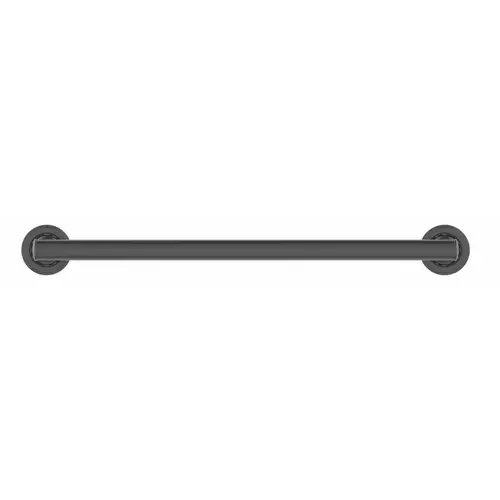 Grab Bar 24" L ADA Compliant Stainless Steel Black Grab Bar 24" L ADA Compliant Stainless Steel Black