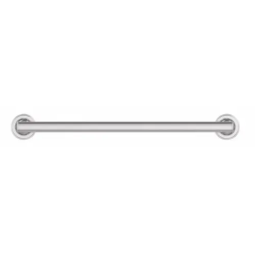 Grab Bar 24" L ADA Compliant Stainless Steel Silver Grab Bar 24" L ADA Compliant Stainless Steel Silver