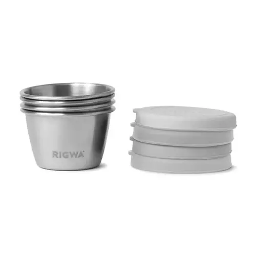 Dressing Container 2.5 oz Stainless Steel Stainless Steel Dressing Container 2.5 oz Stainless Steel Stainless Steel