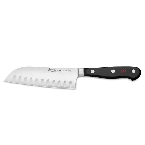 Knife 5" L Stainless Steel Santoku 1 pc Knife 5" L Stainless Steel Santoku 1 pc