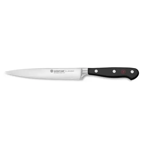 Knife 6" L Stainless Steel Utility 1 pc Knife 6" L Stainless Steel Utility 1 pc