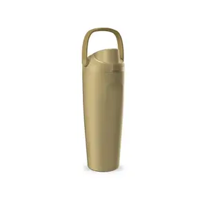Owala C08078 Insulated Water Bottle FreeSip Sway 30 fl. oz. Tan BPA Free Bucket Carry Tan
