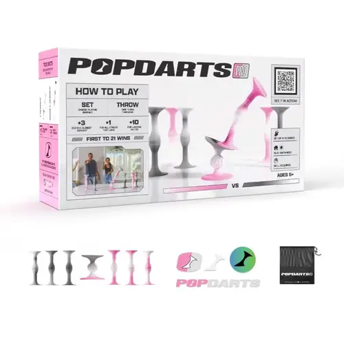 Darts Pop Pro Pack Pink/Gray Pink/Gray Darts Pop Pro Pack Pink/Gray Pink/Gray