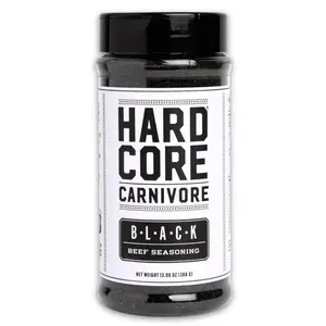 Hardcore Carnivore HCC175P12S Bar-B-Q Rub/Seasoning Black 13 oz