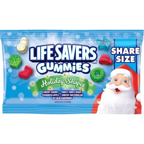 Gummy Candy Holiday Shapes Assorted 3.6 oz Gummy Candy Holiday Shapes Assorted 3.6 oz