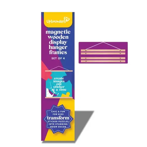 Magnetic Wooden Display Hanger Frames Magnetic Wooden Display Hanger Frames