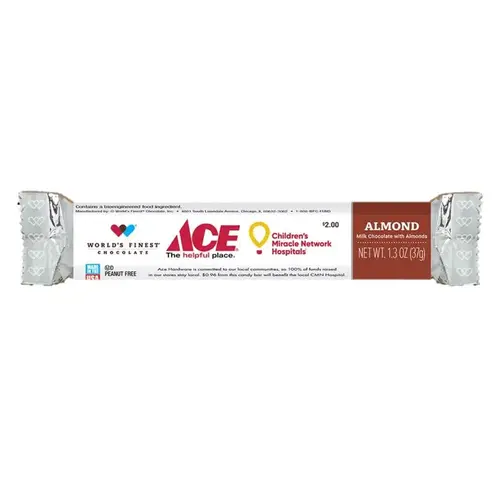 Chocolate Bar Almond 1.3 oz Chocolate Bar Almond 1.3 oz