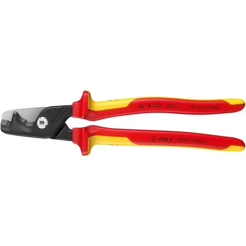 Cable Shears 9" L Red