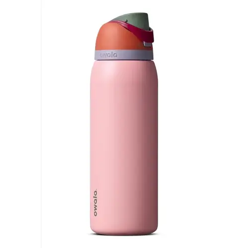 Vacuum Insulated Bottle 40 fl. oz. Pink BPA Free FreeSip Pink Vacuum Insulated Bottle 40 fl. oz. Pink BPA Free FreeSip Pink