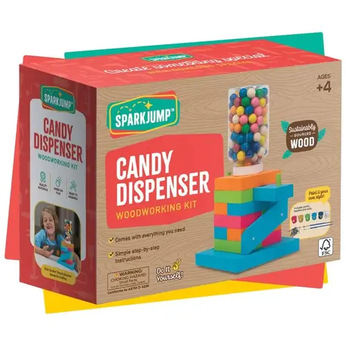 Woodworking Kit Candy Dispenser Woodworking Kit Candy Dispenser