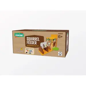 SparkJump SFWK04 Woodworking Toy Kit Squirrel Feeder